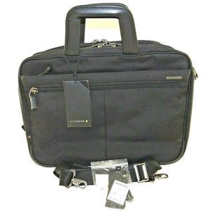 ACEGENE 18" Black Gray Expandable Laptop Briefcase